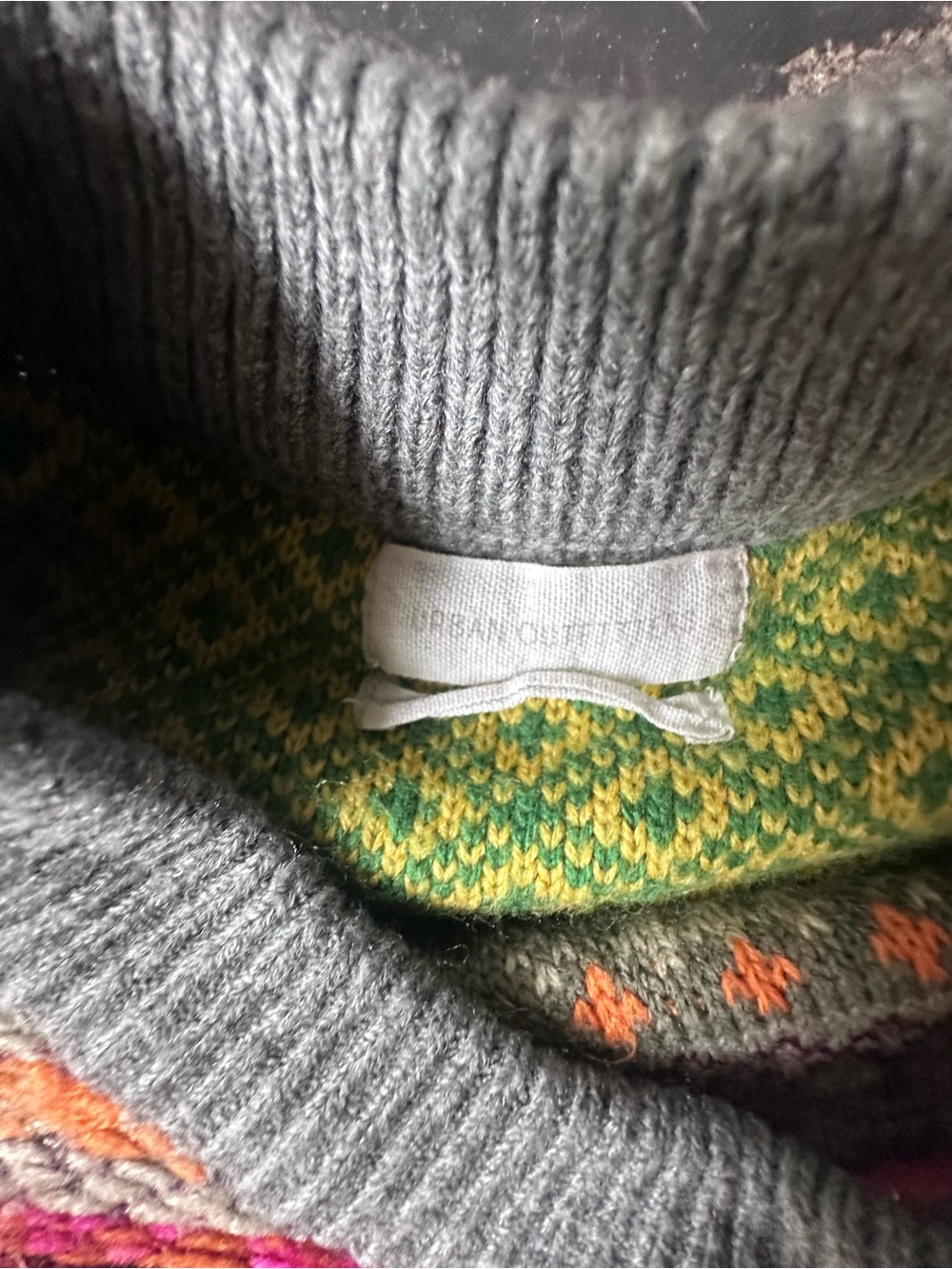 Urban Outfitters Penny Patchwork Cropped Sweater - xs - Picture 5 of 6
